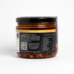 Salsa Macha con Cacahuate Tostado