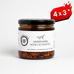 Salsa Macha con Chapulín