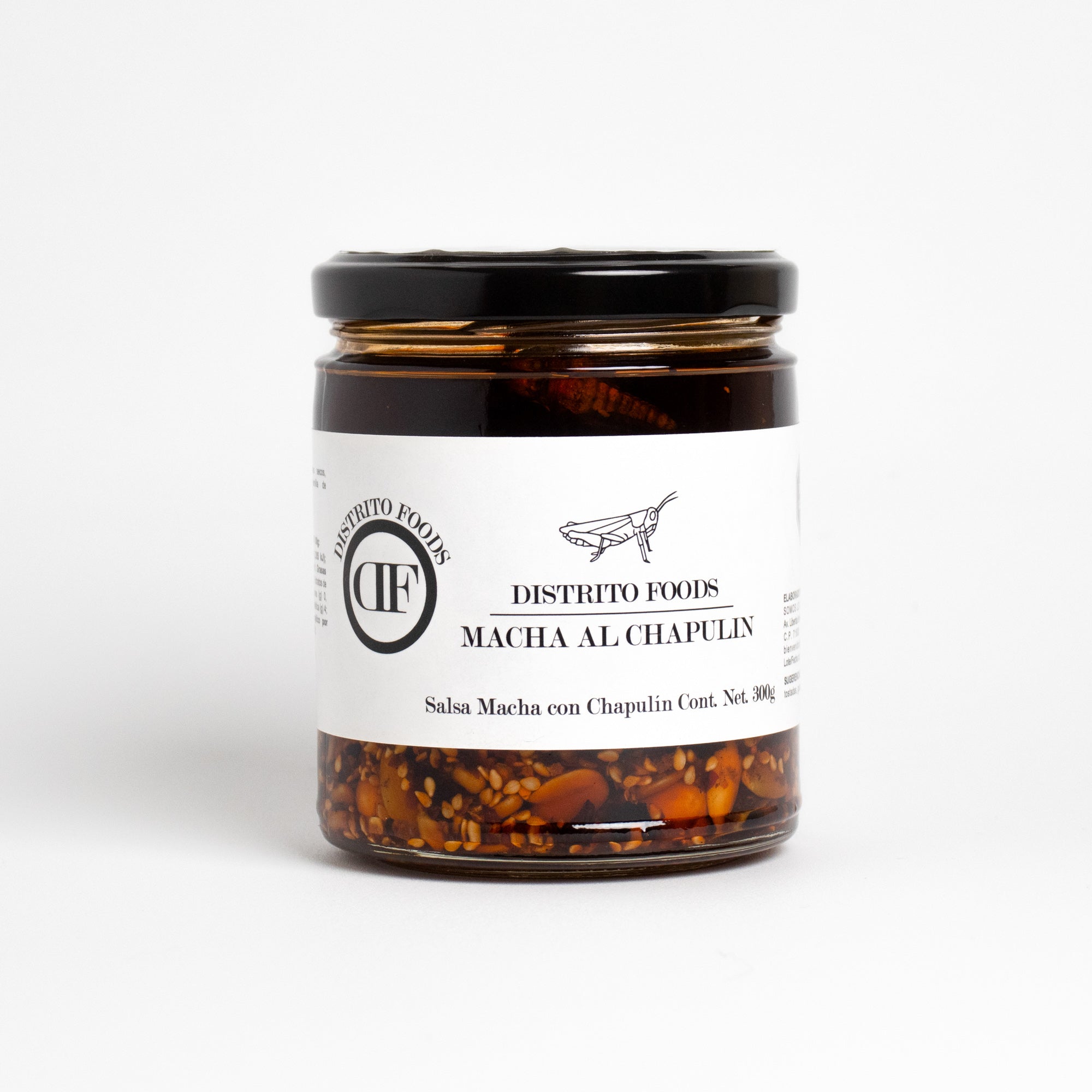 Salsa Macha con Chapulín