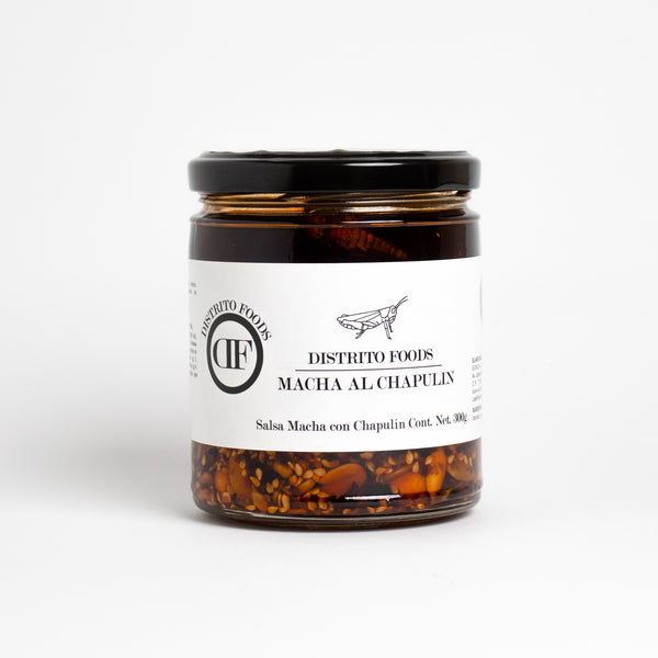 Salsa Macha con Chapulín