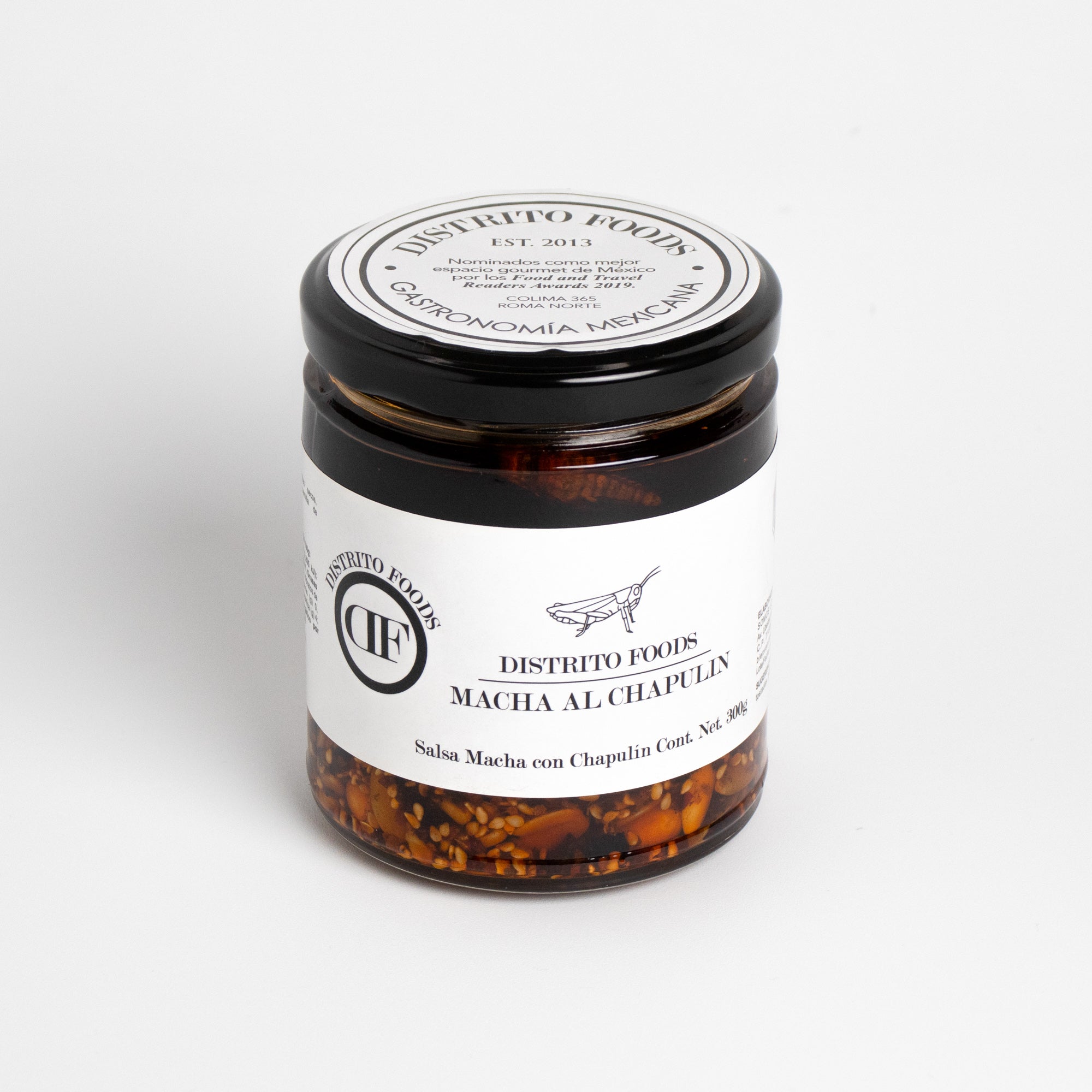 Salsa Macha con Chapulín