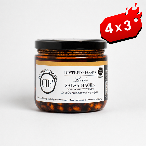 Salsa Macha con Cacahuate Tostado