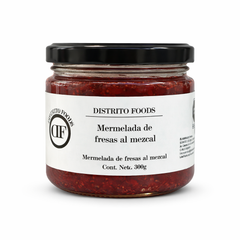 Mermelada de fresas al mezcal