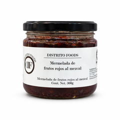 Mermeladas de frutos rojos al mezcal