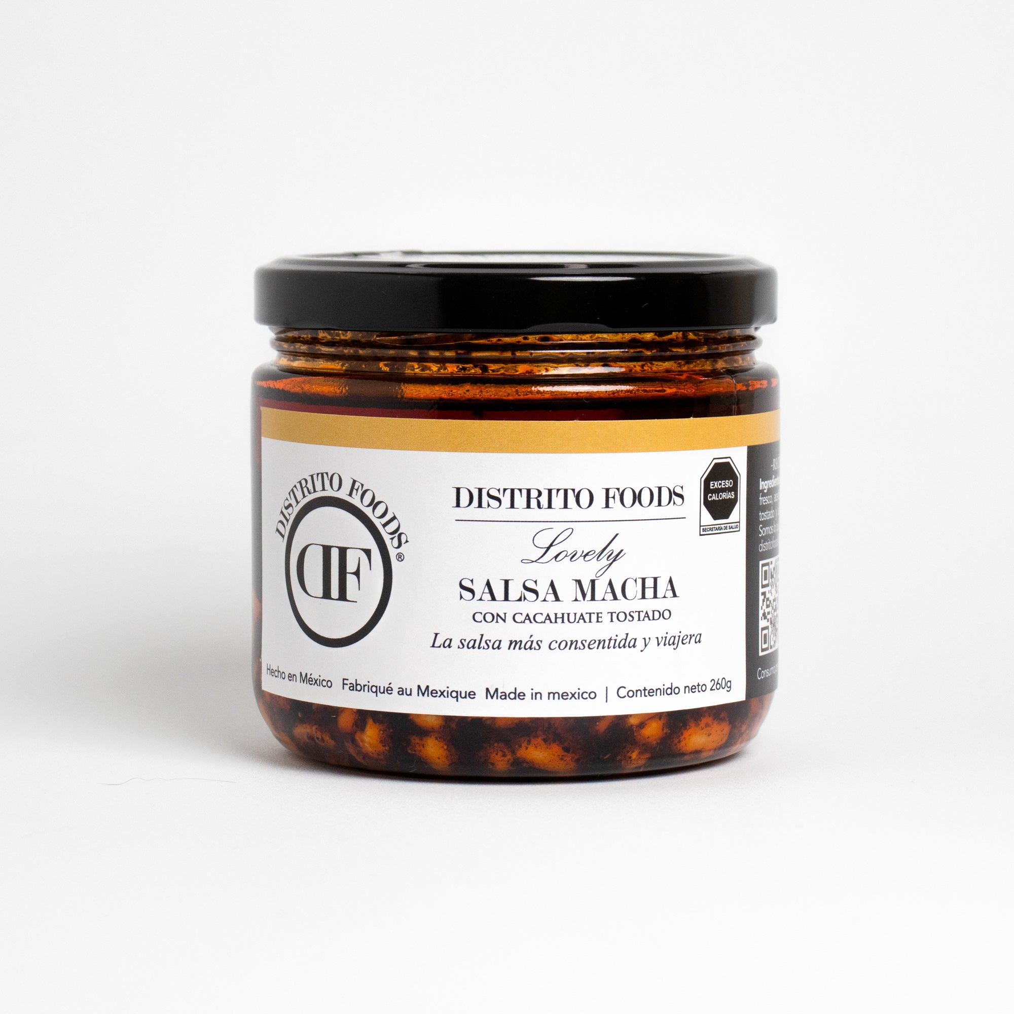 Salsa Macha con Cacahuate Tostado