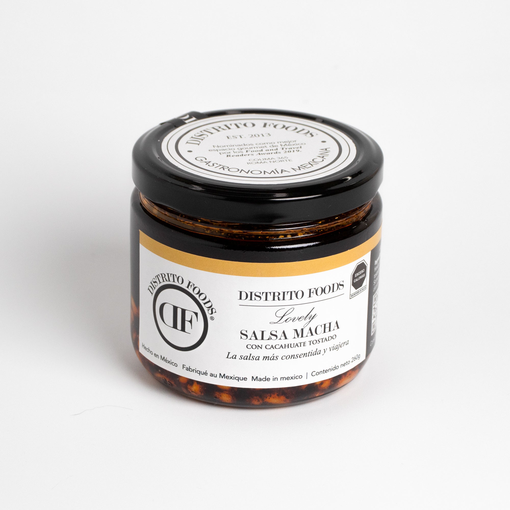 Salsa Macha con Cacahuate Tostado