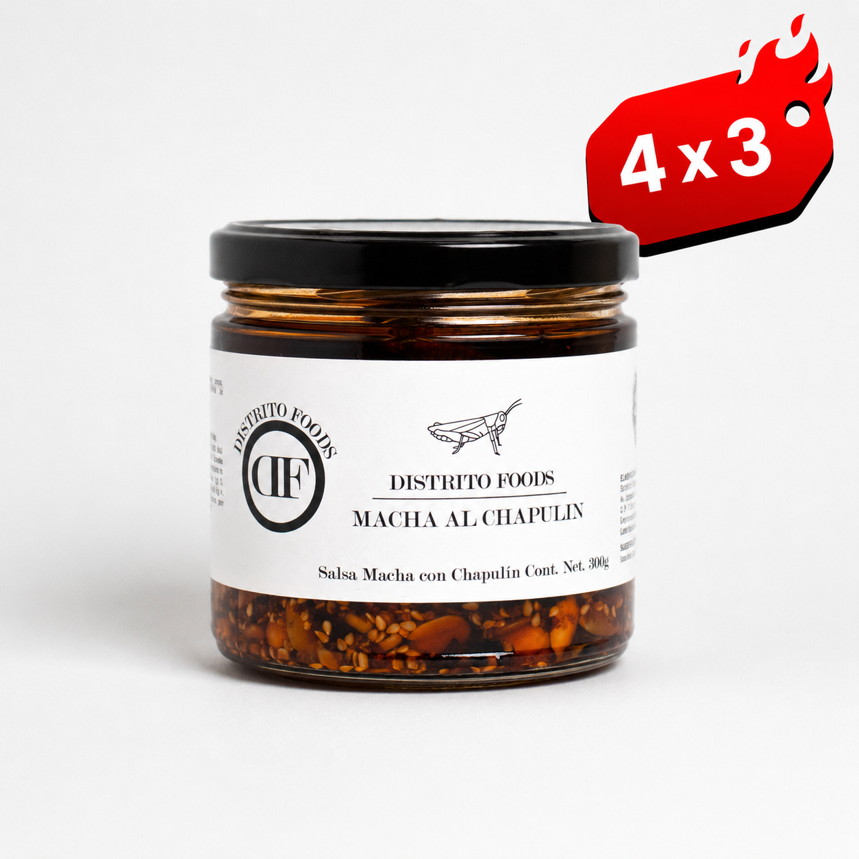 Salsa Macha con Chapulín